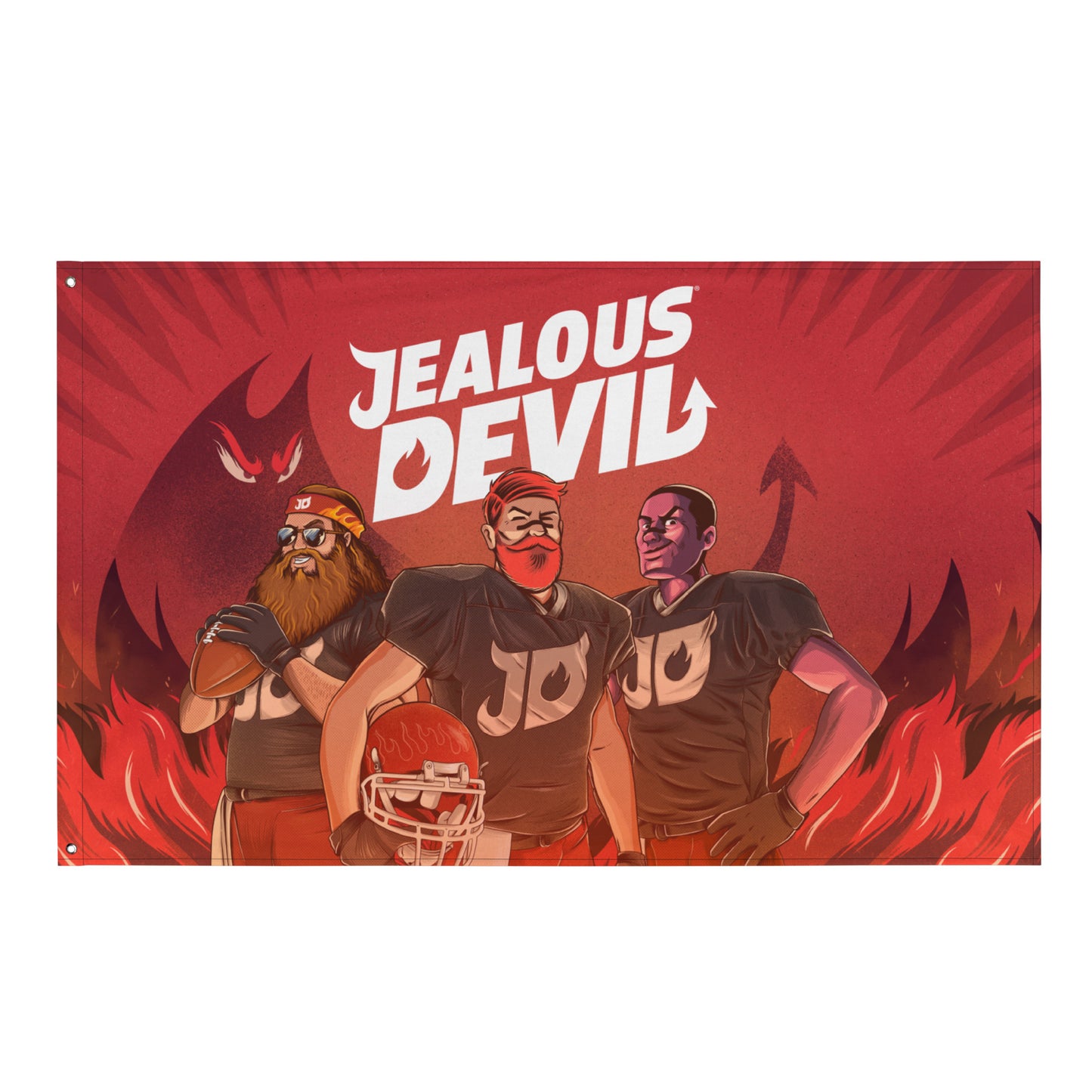 Jealous Devil Tailgate Flag