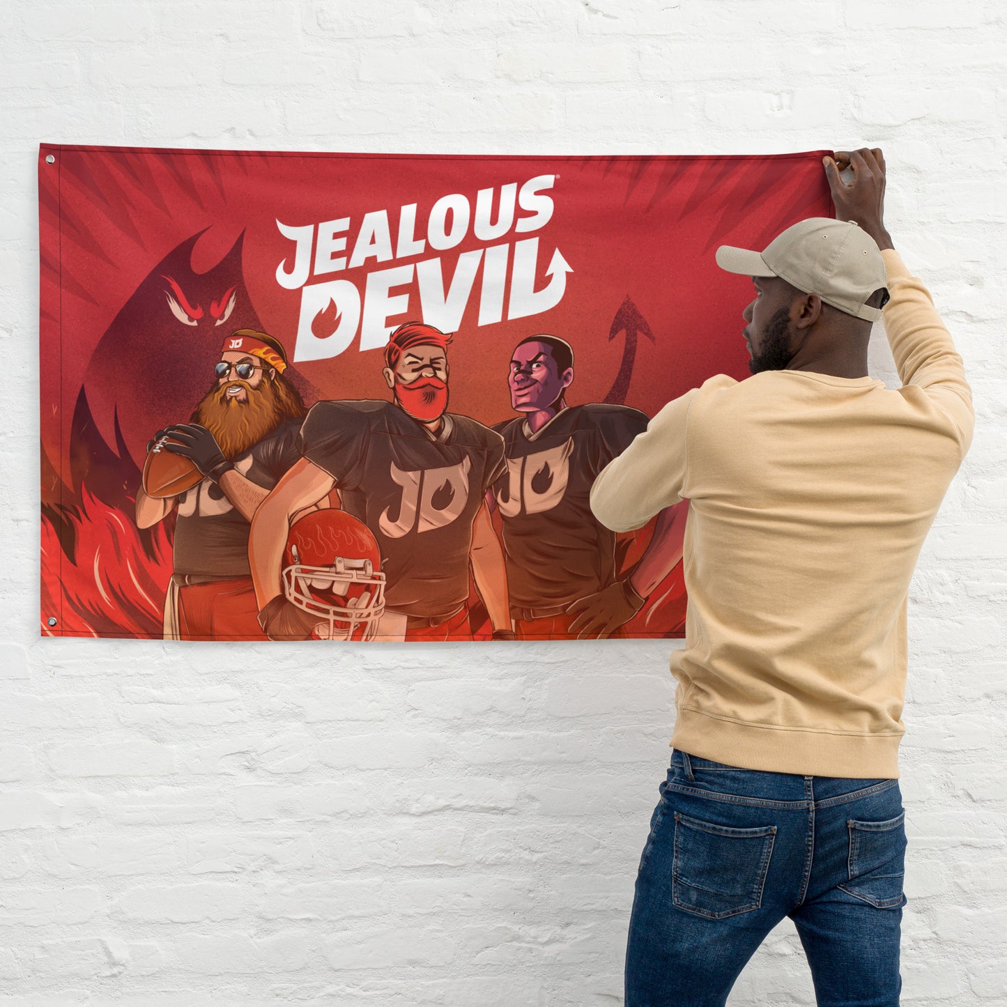 Jealous Devil Tailgate Flag