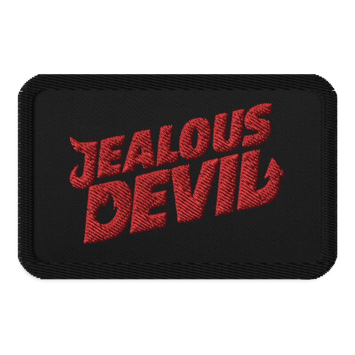 Jealous Devil Logo Embroidered Patch