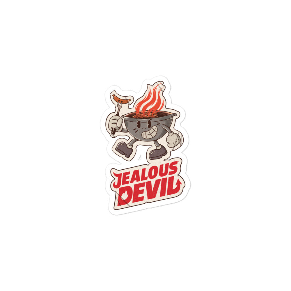 Jealous Devil Grill Sticker