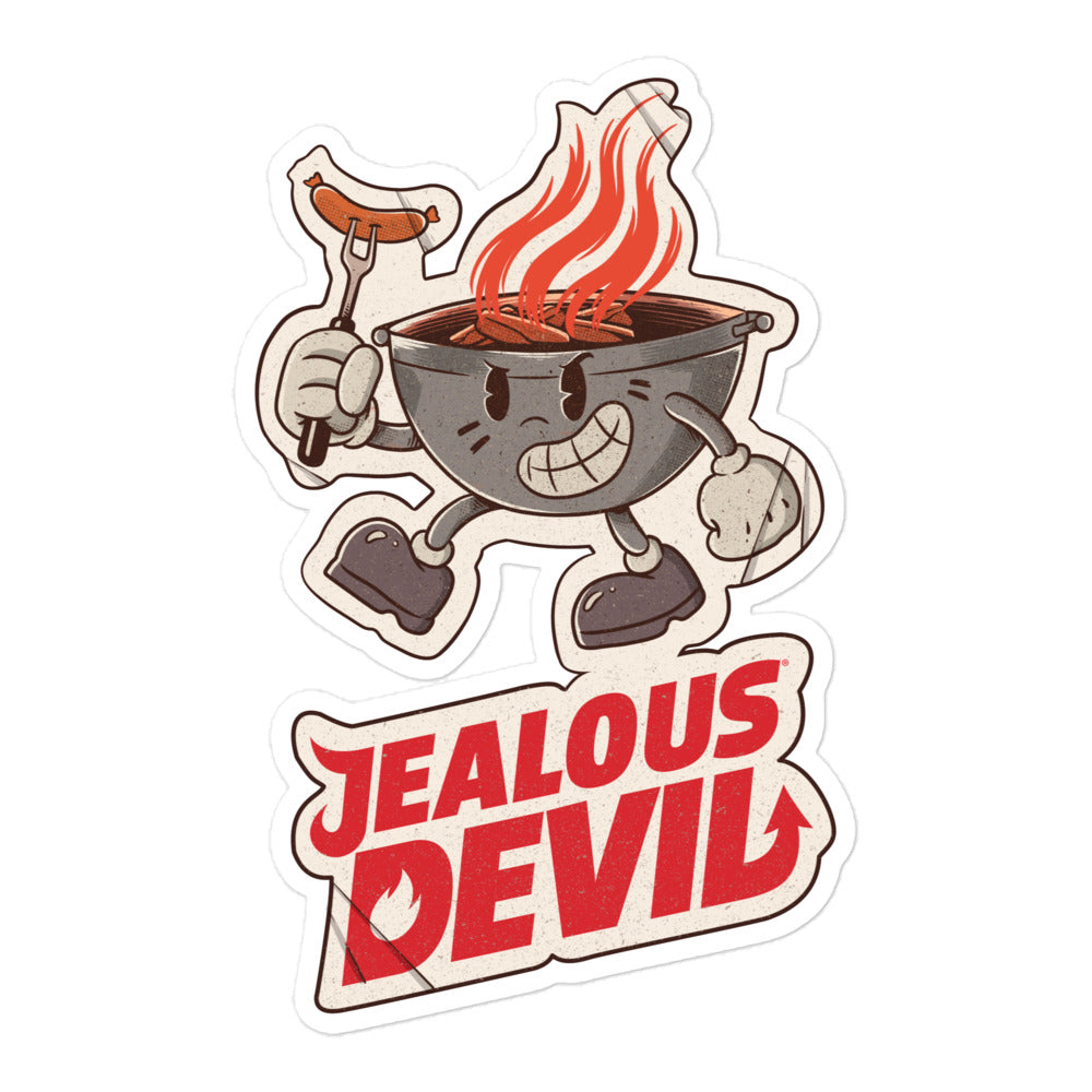 Jealous Devil Grill Sticker