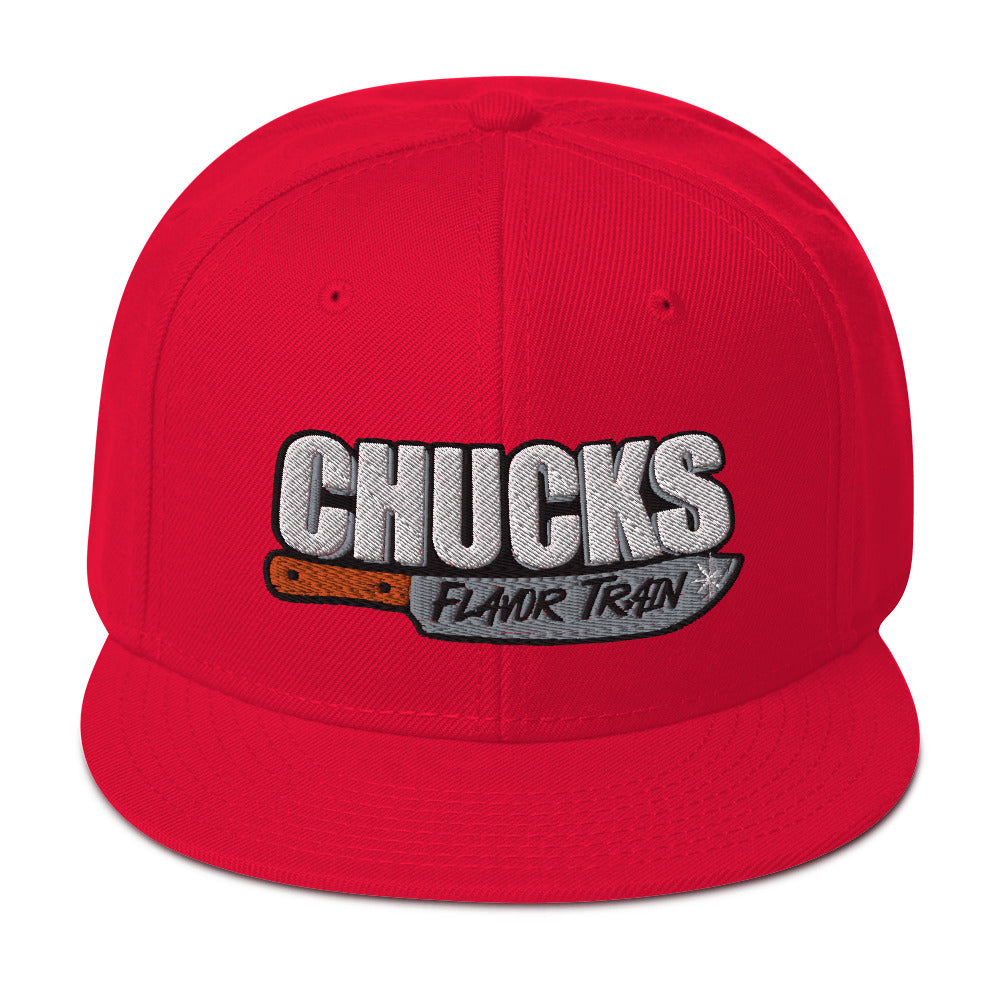 Chucks Flavor Train Snapback Hat